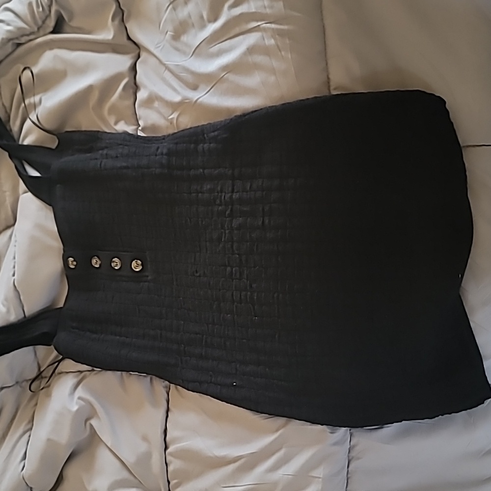 Black sweater dress